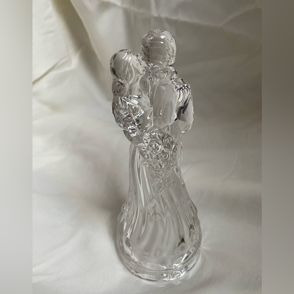 VINTAGE Princess House Wedding Cake Bride and Groom Topper
